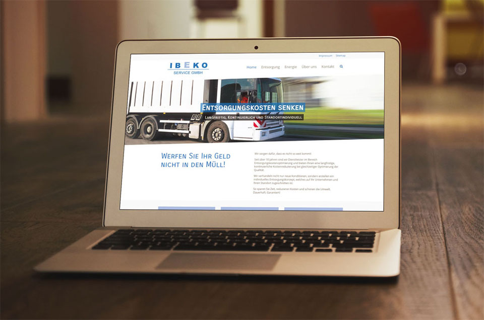 IBEKO Service GmbH - ReLaunch der Webseite